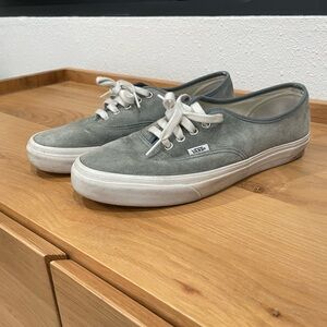 Vans Gray Suede Men's Shoes